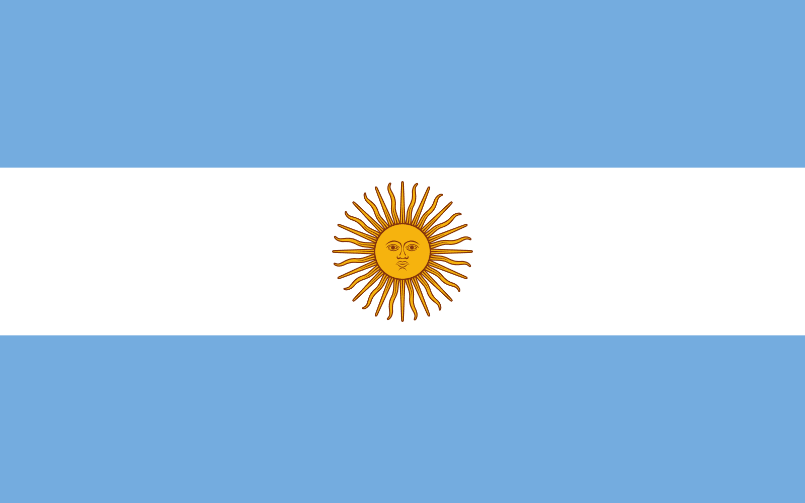 Bandera de Argentina